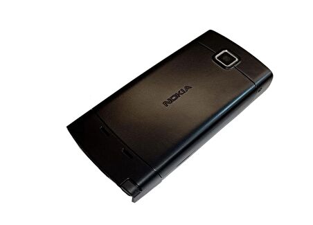 Nokia 5250 Kasa Kapak 5250 Uyumlu Siyah Kasa Ön Kapak Arka Kapak Tuş Takımı