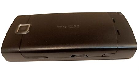Nokia 5250 Kasa Kapak 5250 Uyumlu Siyah Kasa Ön Kapak Arka Kapak Tuş Takımı