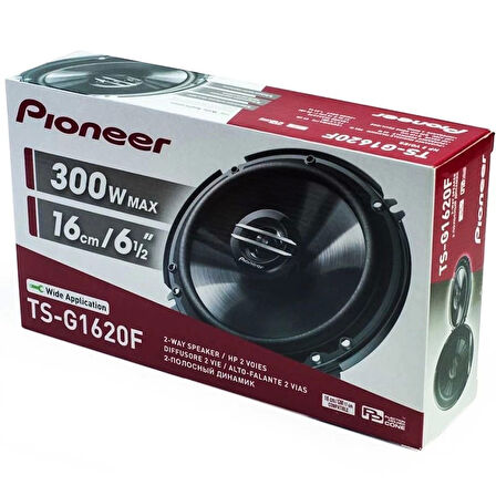 PIONEER TS-G1620F-2 16 CM 300 WATT TWEETERLI OTO HOPARLÖR (2Lİ TAKIM) (4172)