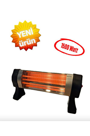 onix Yüksek Verimli Elektrikli Isıtıcı (1500W - 2 KADEMELİ - MASA ALTI - DEVRİLME EMNİYETLİ)