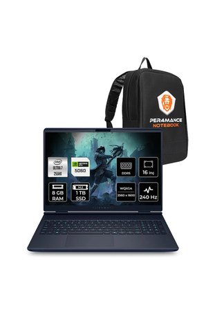 Alienware 16X Aurora Ultra 7 255HX 8GB 1TB SSD RTX5060/8GB 16" QHD+ FDOS Gaming Laptop