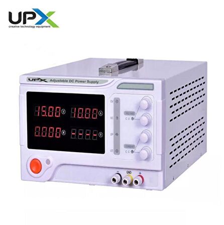 Upx K3030 0-30V 0-30A 10mv 10ma Tek Çıkışlı Dc Ayarlı Güç Kaynağı