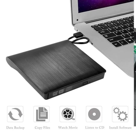 4368 Usb 3.0 Sata 12.7Mm Dvd Rw Writer Optik Okuyucu Harici Kutusu