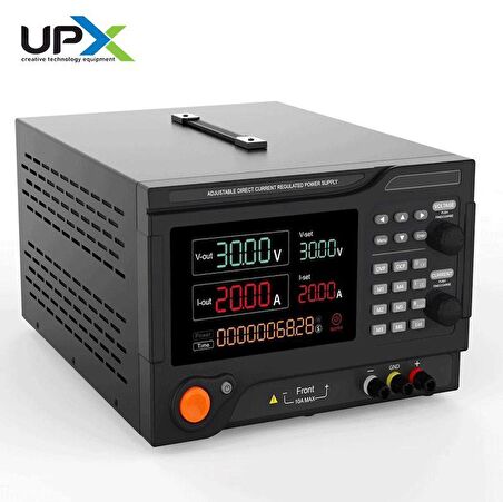 Upx K3050PE 0-30V 0-50A 10mv 10ma Programlanabilir Tek Çıkışlı Dc Ayarlı Güç Kaynağı