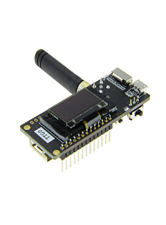 LILYGO LORA32 868Mhz OLED 0.96 inç SD Kart WiFi Ekran Bluetooth Geliştirme Kartı ESP-32 SX1276