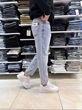 Yırtık Detay Karbeyaz Boyfriend Jean Csl 090