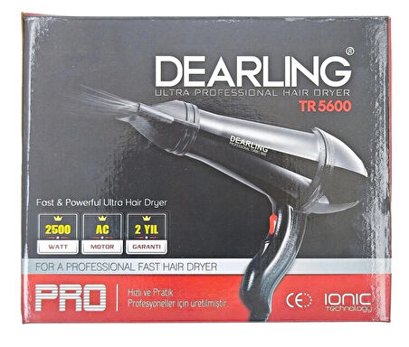 Dearling Turbo 5600 Fön Makinesi 2500 W (5256)