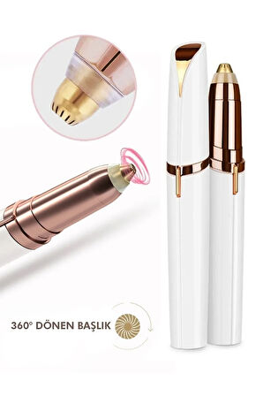 Ince Uçlu Yüz Için Tüy Alıcı Kaş Bıyık Epilasyon Aleti (5256)