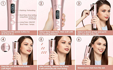 Otomatik Saç Bukle Makinesi (5256)