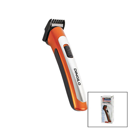 SAÇ - SAKAL KESME TRAŞ MAKİNESİ FİŞ ŞARJLI 4 KADEMELİ KESİM TARAK 8 SAAT ŞARJ=60DK.TAM GÜÇ KULLANIM RD-607 (5256)