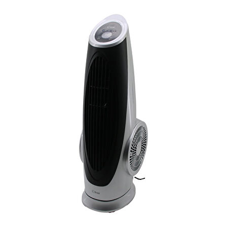 KİWİ KFAN-7690  KULE TİPİ   TURBO FAN VANTİLATÖR   KUMANDALI - DOKUNMATİK EKRAN  130W   3 KADEME HIZ   Y: 75CM (5256)