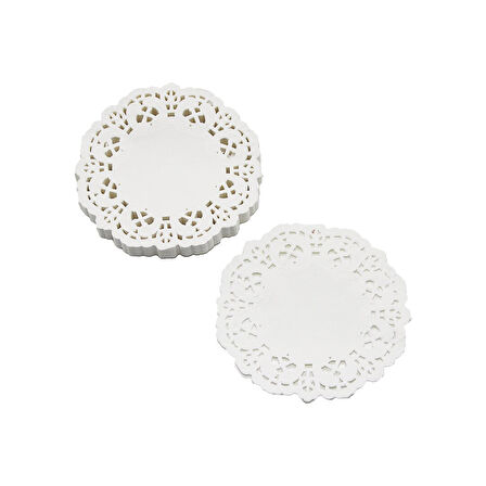 20PCS   DANTEL KAĞIT  BARDAK ALTLIK (5256)