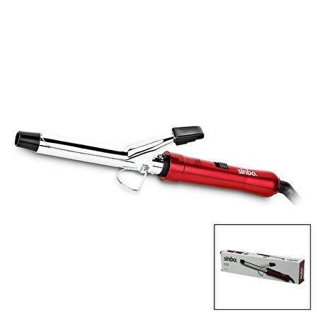 KIRMIZI SAÇ MAŞASI - ŞEKİLLENDİRİCİ PTC ISITICI - 200 DERECE SICAKLIK 360 DERECE DÖNEBİLEN KABLO 30W SHD-7032 (5256)