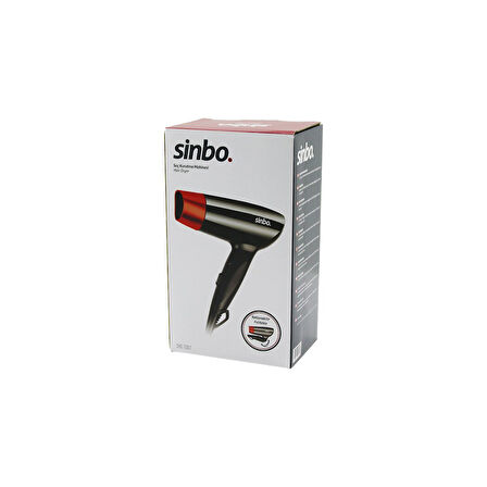 SAÇ KURUTMA - FÖN MAKİNESİ KATLANIR - SEYAHAT TİPİ 2 HIZ AYARI- ASKI KANCASI- YOĞUNLAŞTIRICI SHD-7097 (5256)