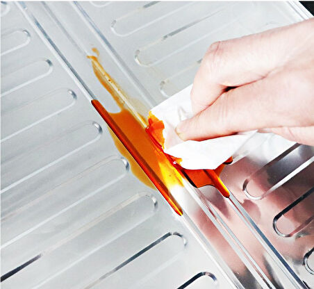 Ocak Kenarı Yağ Koruyucu Alüminyum Levha 32,5*84 cm (5256)