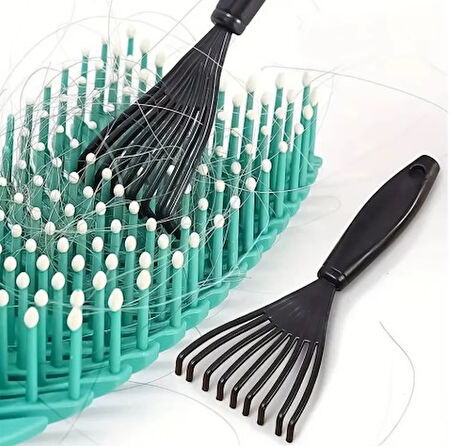 Pratik Saç Fırçası ve Tarak Temizleme Aparatı 2 Adet (5256)