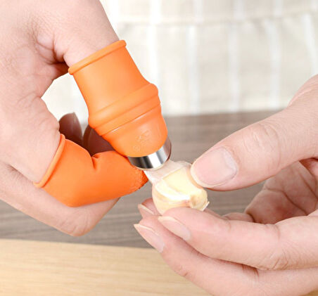 Pratik Baş Parmak Sebze Kesme Ayıklayıcı Erkek L Set (5256)