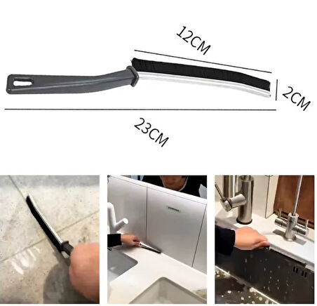 Derz Arası  Banyo Mutfak Dar Alan İnce Temizlik Fırçası (5256)