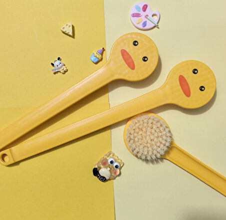 Ördek Tasarımlı Yumuşak Uçlu Vücut Kese Fırçası (5256)