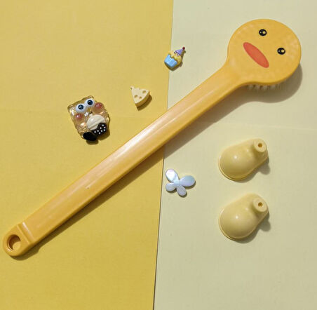 Ördek Tasarımlı Yumuşak Uçlu Vücut Kese Fırçası (5256)