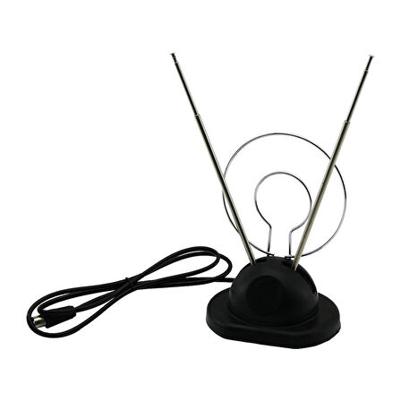 KARASAL - KLASİK  TV ÜSTÜ ANTEN  VHF - UHF  INDOOR ANTENNA (5256)