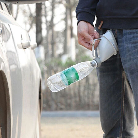 Unisex Taşınabilir Hijjenik Seyahat Tuvalet Aparatı Seyahat Tuvalet Hunisi (5256)