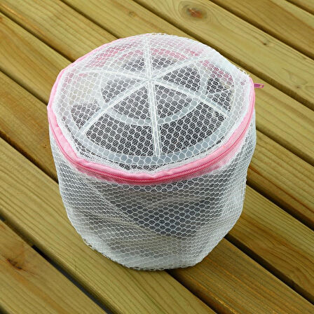 Sütyen Yıkama Filesi Tam Korumalı Hassas Çamaşır Yıkama Aparatı (5256)