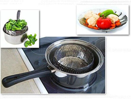 Buharda Pişirme Aparatı Haşlama Sepeti (5256)