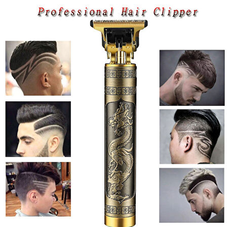 Profesyonel Berber Tipi Saç Sakal Tıraş Makinesi (5256)