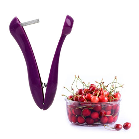 Pratik Kolay Zeytin ve Vişne Çekirdeği Çıkarma Aleti Aparatı (5256)