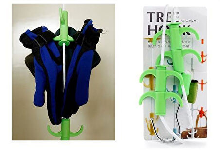 Dolap İçi Düzenleyici Askı Elbise Giysi Organizer Sihirli Askılık (5256)