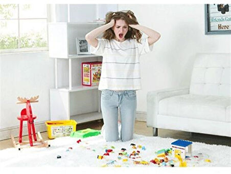 Pratik Taşınabilir Pembe Oyuncak Toplama Örtüsü Oyun Parkı Hurcu (5256)