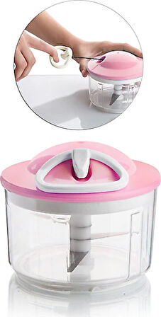 İpli Çekmeli 3 Bıçaklı Pratik El Rondosu (5256)