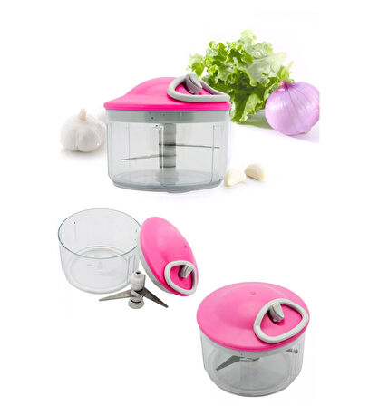 İpli Çekmeli 3 Bıçaklı Pratik El Rondosu (5256)