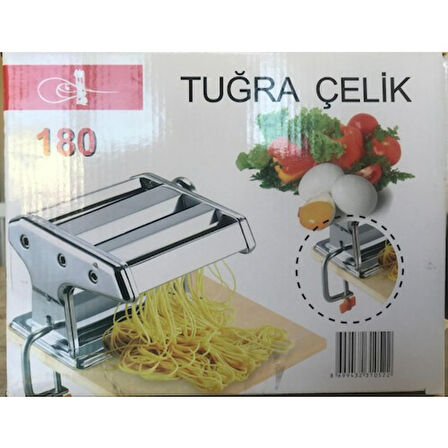 Tuğra Çelik 180 mm Erişte Makarna Makinesi (5256)