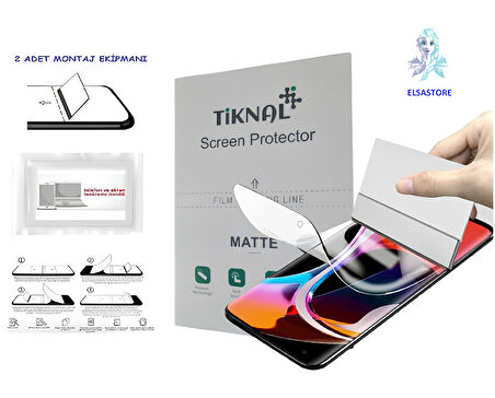 Oppo REALME 12 PRO - Uyumlu NANO Ekran Koruyucu ULTAR İnce Esnek - MAT