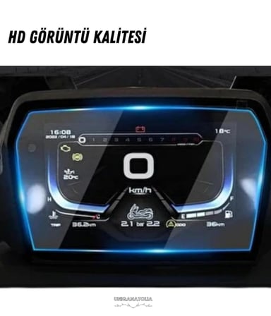 VOGE 525 DSX 2025-2026 Dijital Gösterge Uyumlu Nano Ekran Koruyucu
