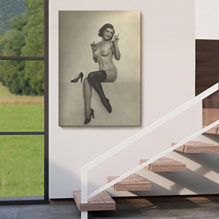 William Mortensen Tarafından Külkedisi Kanvas Tablo-5261