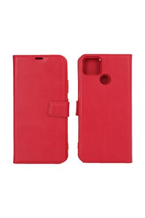 Oppo Realme C25S Cüzdanlı Ve Kapaklı Kılıf