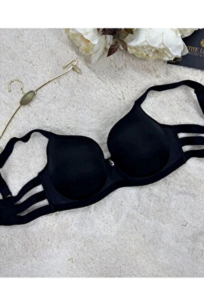 Soft Cup Balenli Desteksiz Büyük Beden Sütyen -7015