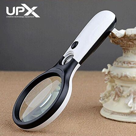 Upx 6902 Optik Lens El Büyüteç Lens Çapı 75mm 5 Diopter