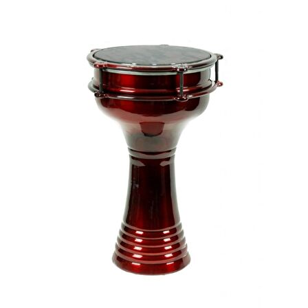 DAB20WR Darbuka Alüminyum 20 X 37 Bordo