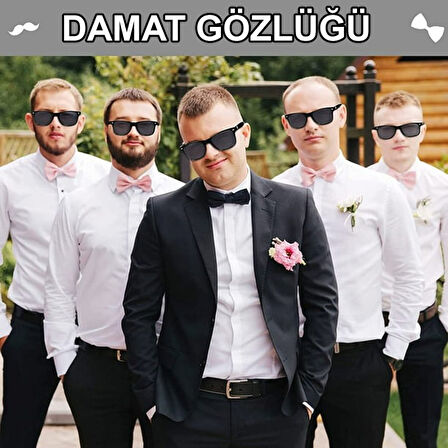 Damat Gözlüğü – Düğün ve Bekarlığa Veda Partisi Aksesuarı (5263)