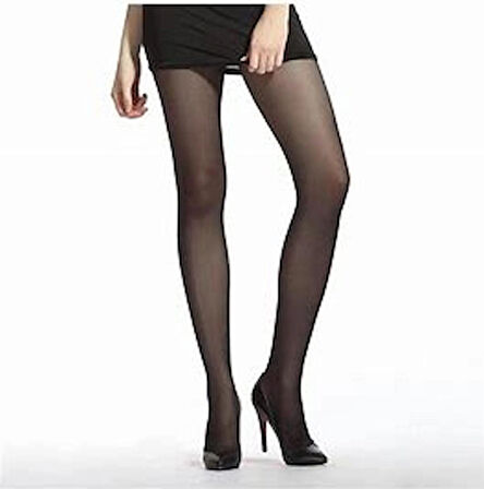 Kadın Mat Ince 15 Den Külotlu Çorap 2'li Paket Beden 6(3XL)