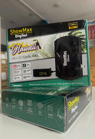 ShowMax Hawaii Mini Hd Uydu Alıcısı