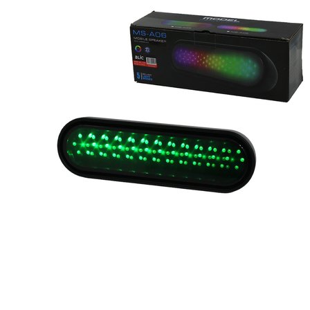 2X2 İNÇ BLUETOOTH WİRELESS RGB IŞIKLI HOPARLÖR SPEAKER TYPC-E TO USB ŞARJLI 5W (5264)