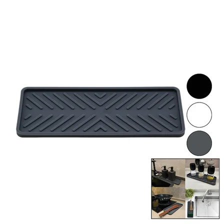 ORGANİZER - SİLİKON MUTFAK LAVABO DÜZENLEYİCİ RENKLİ MAT 22.5 X 9CM BRKT-178617 (5264)