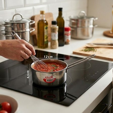 12CM   TEL KULP   ÇELİK  SOS TAVA (5264)