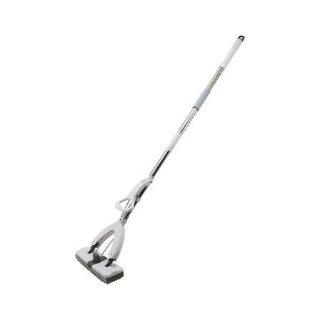 MOP KENDİNDEN SIKMALI PVA SÜNGER MOP - KELEBEK MOP KROM SAP = 110CM + PLASTİK BAŞLIK=135CM (5264)