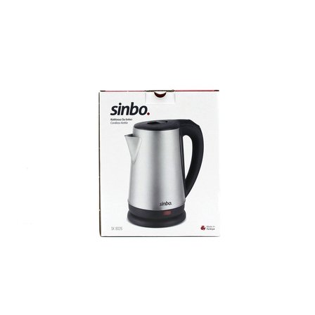 ÇELİK KETTLE SU ISITICISI KABLOSUZ KULLANIM 1.8LT 360 DERECE DÖNEBİLME OTOMATİK KAPANMA SK-8026 (5264)